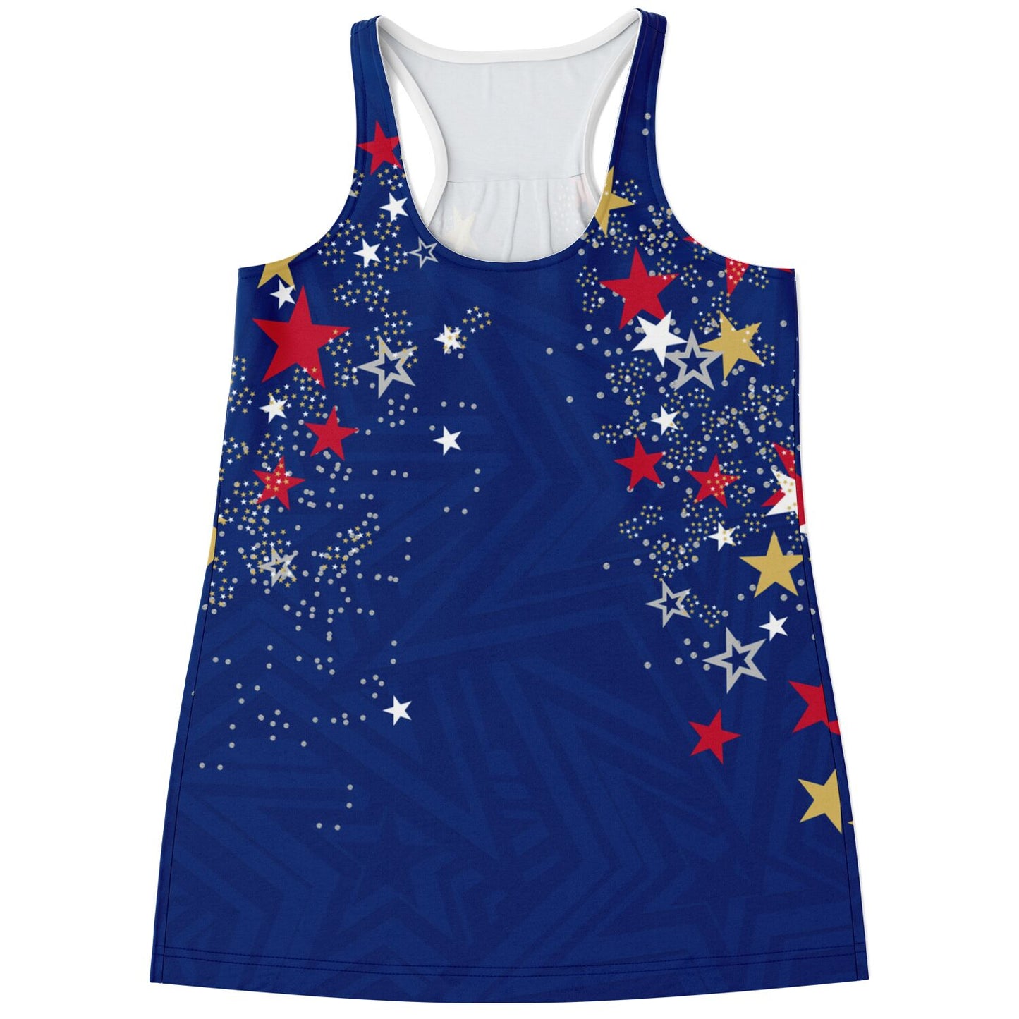 USA 2021 Olympic Gymnastics Inspired Racerback Top