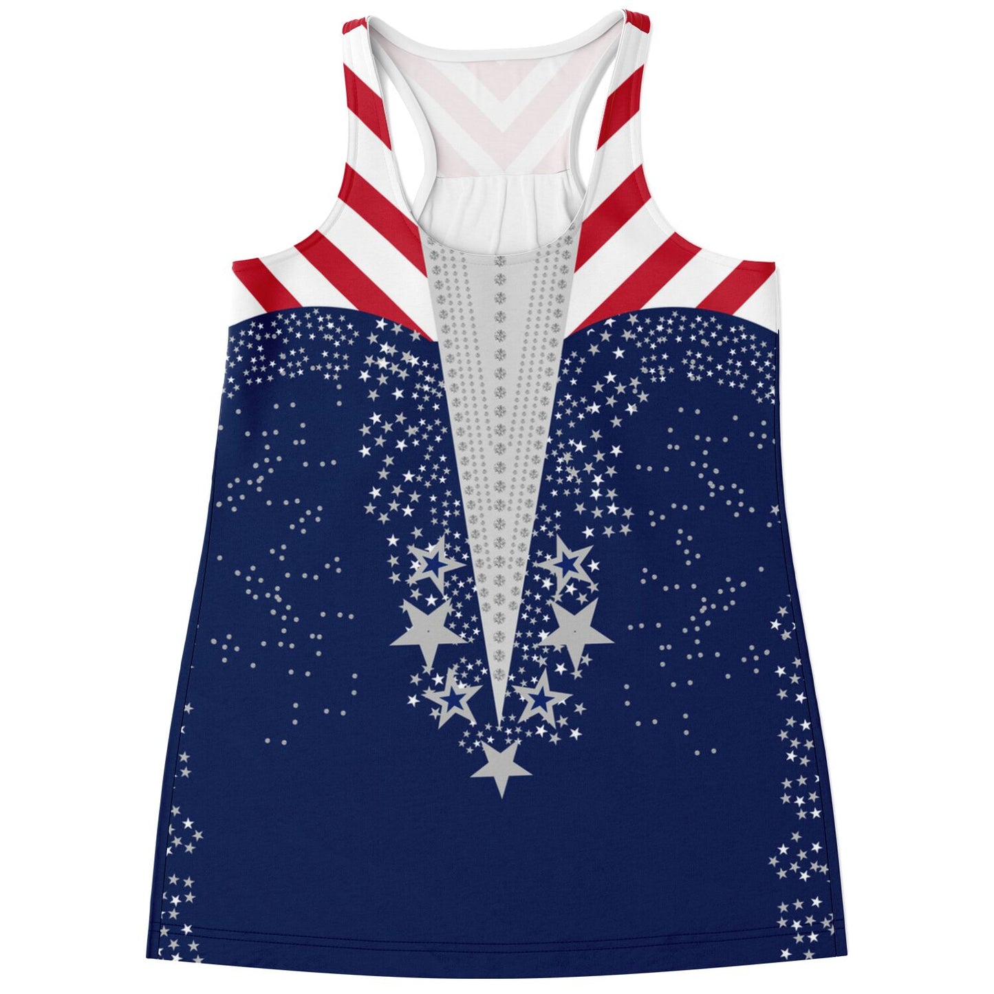 USA 2021 Olympic Gymnastics Inspired All Around Final Racerback Top